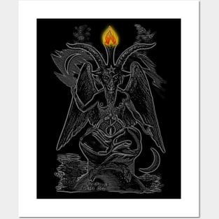 Baphomet the Sabbatic Goat | Solve et Coagula Posters and Art